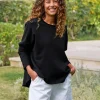 Anna Long-Sleeved Capelet - Royal Navy