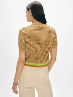 Cotton Mesh Tshirt
