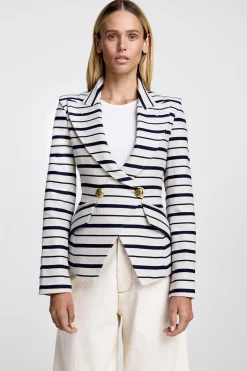 Crossover Blazer - Stripe