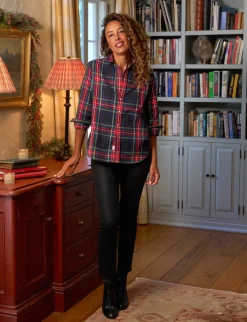Derry Illusion Pull On Jean - Black Waxed