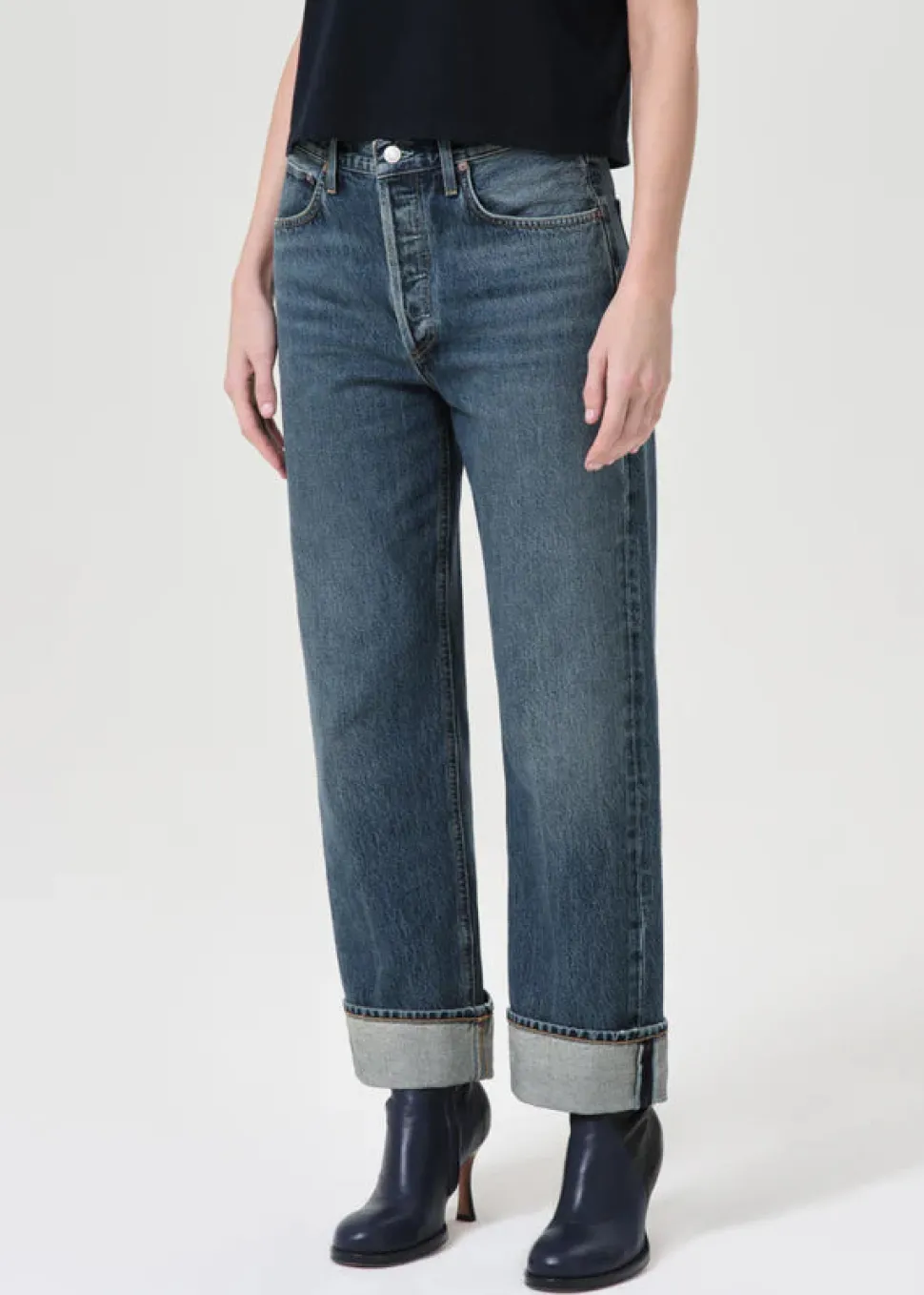 Fran Low Slung Jean in Dwell