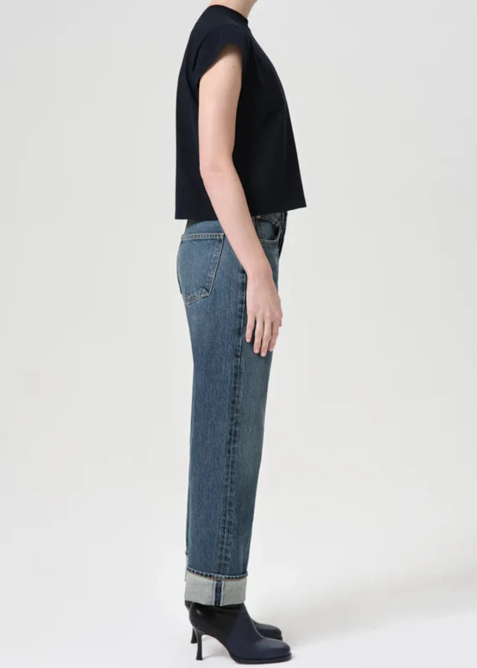 Fran Low Slung Jean in Dwell