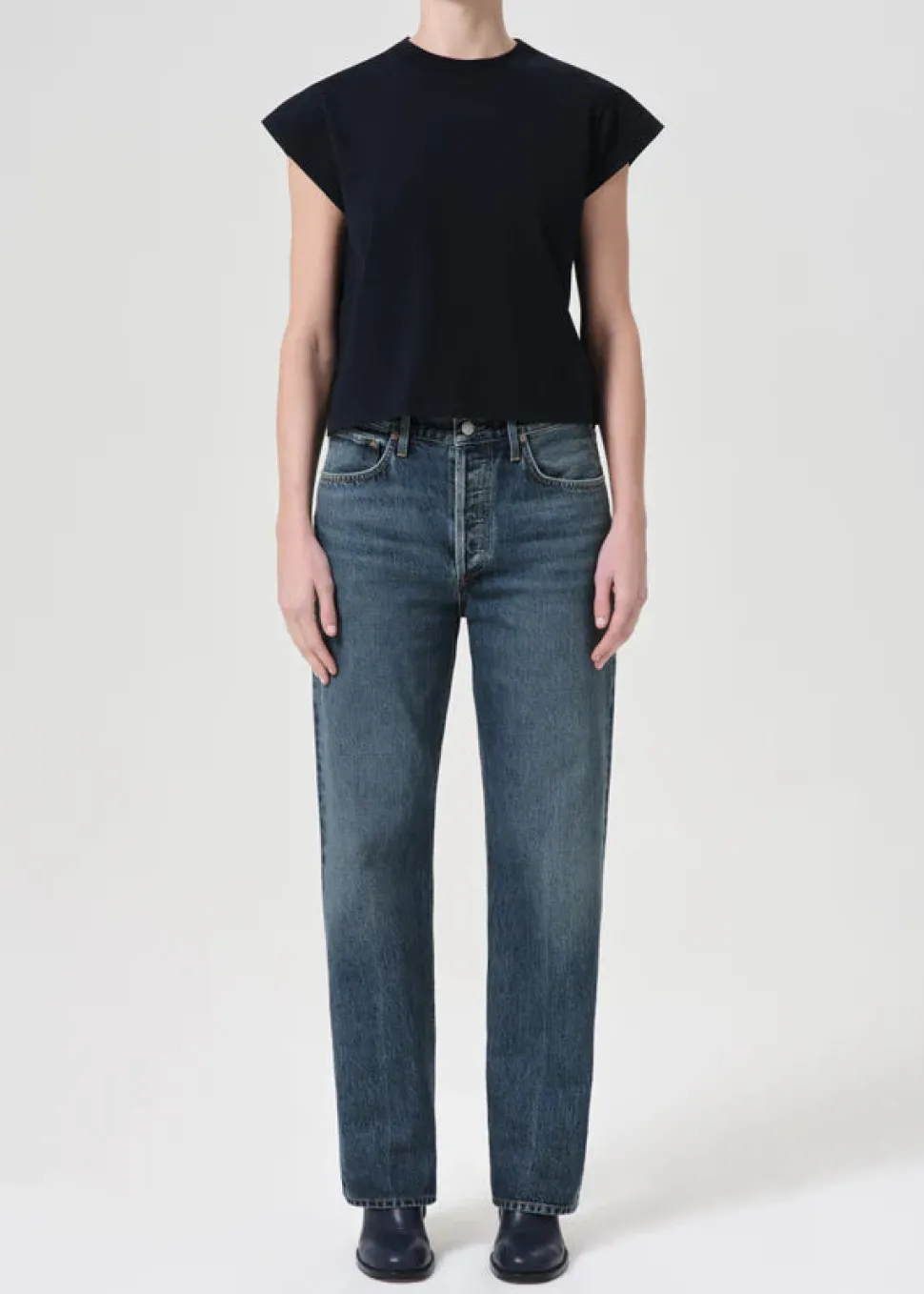 Fran Low Slung Jean in Dwell