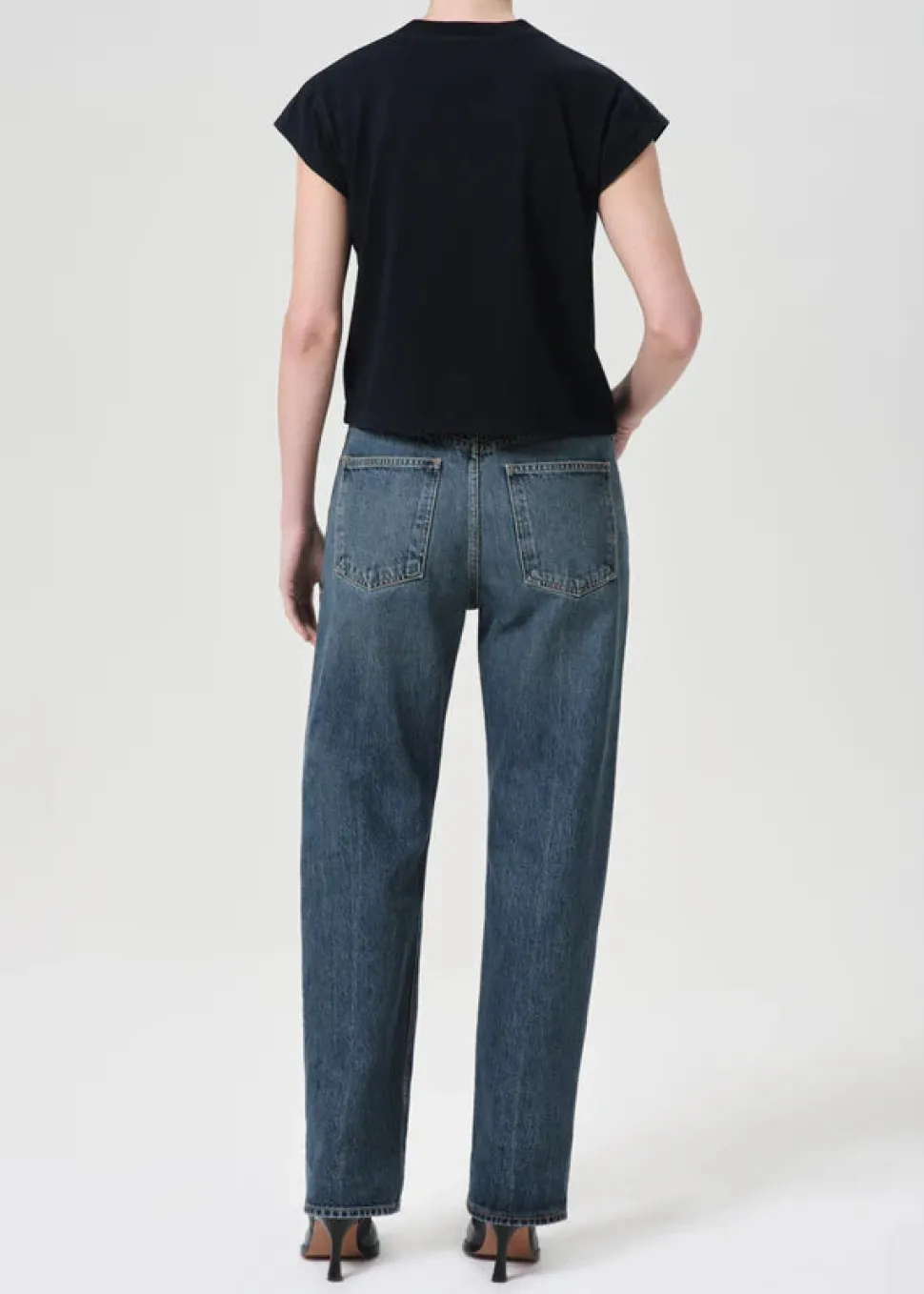 Fran Low Slung Jean in Dwell
