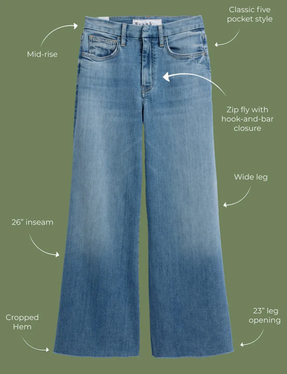 Galway Gaucho Jean - 1972 wash