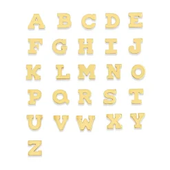 14k Gold Initial Necklace