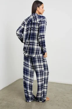 Luna PJ Set - Lake Plaid