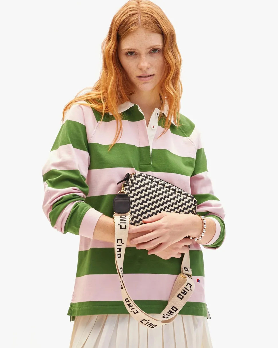 Midi Sac - Woven Zig Zag