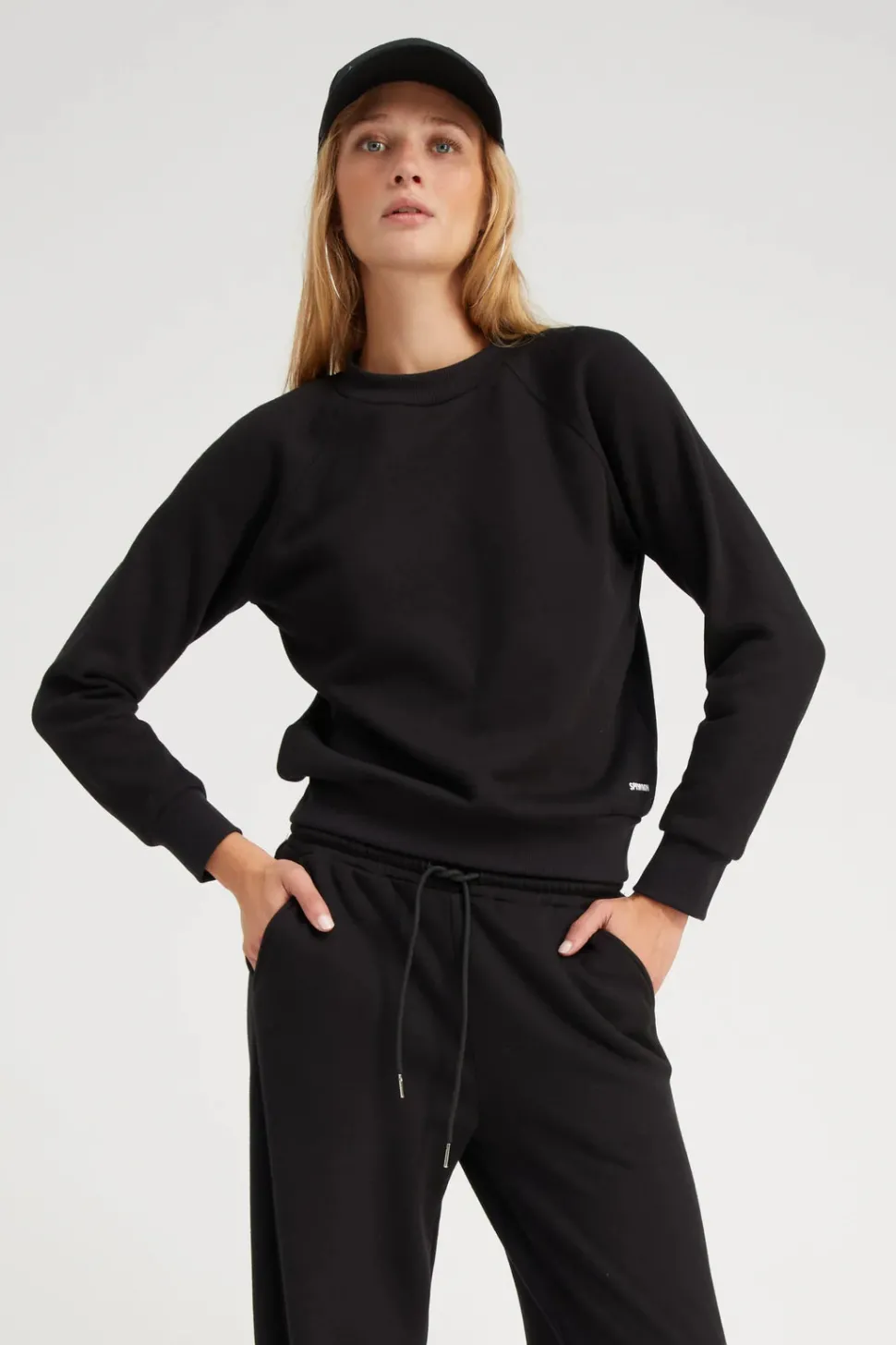 Shrunken Raglan Sweatshirt