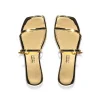 Square Toe Gemma Mirror Sandal