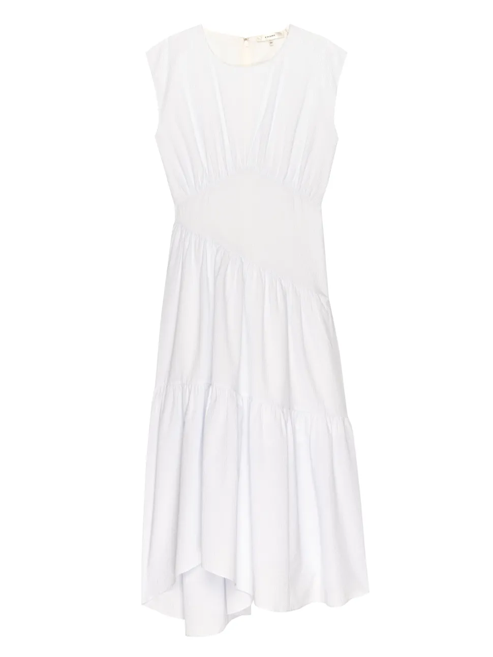 The Seersucker Gathered Dress