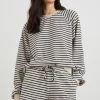 Theron Terry Pullover - Stripe