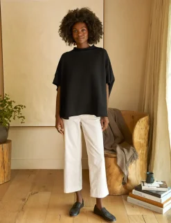 Westport - The Italian Wide-Leg Chino - Chalk